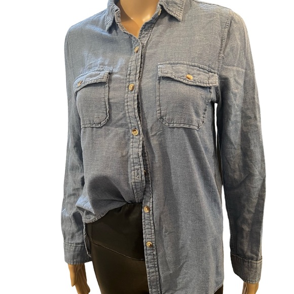 It’s chambray button up - Picture 8 of 12